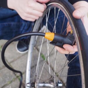 Elektro Fahrrad Pumpen fuer modernes Radfahren